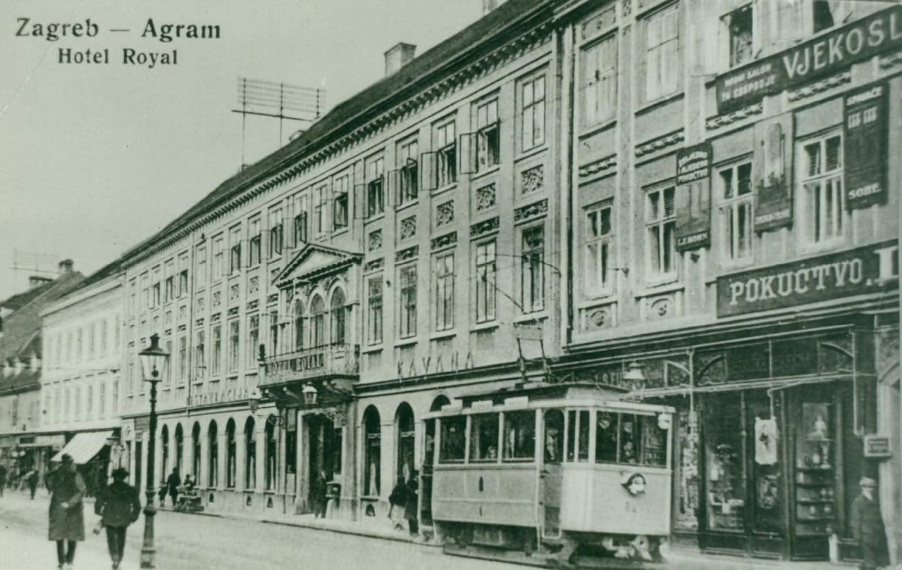 Hotel 'Royal' u Ilici 44 1920. godine